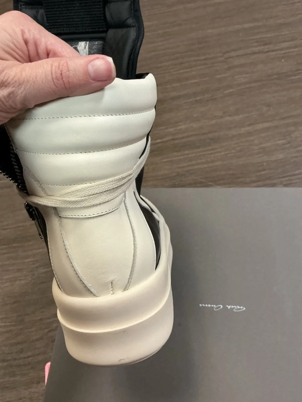 Rick Owens Mega Bumper Geobasket sneakers size 38 - Picture 9 of 13